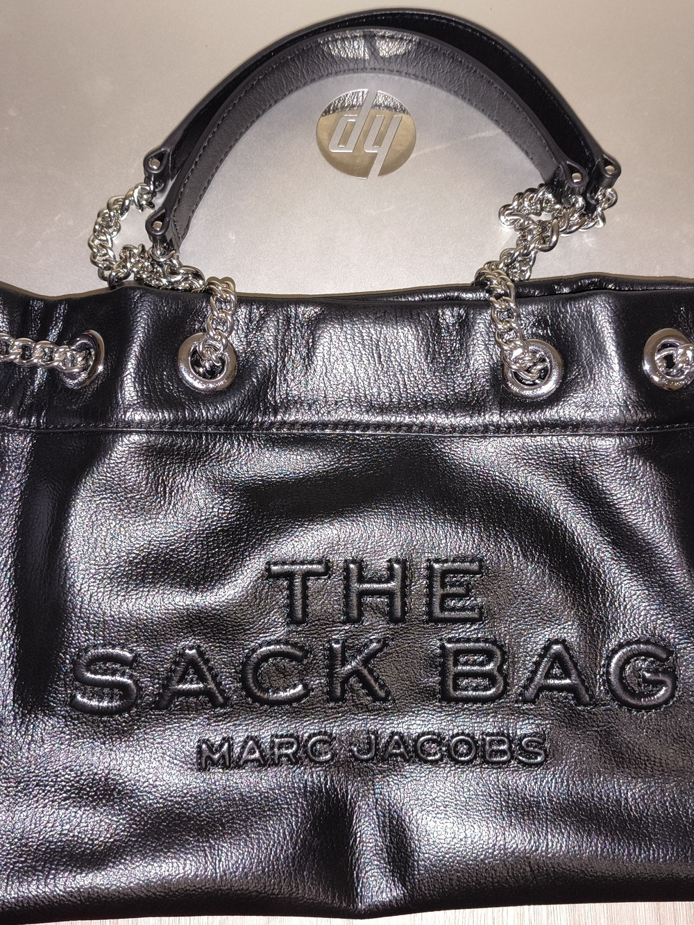 Marc Jacobs The Sack Bag - Black Leather Shoulder Bag